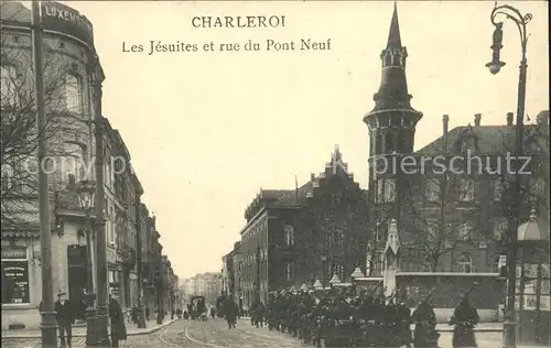 Charleroi Hainaut Wallonie Les JÃ©suites rue du Pont Neuf /  /
