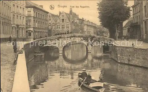 Bruges Flandre Pont des Augustins Kat. 