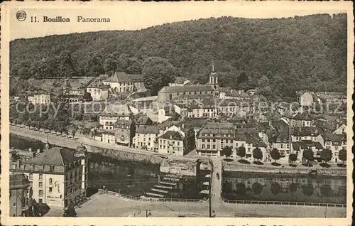 Bouillon Liege Wallonie Hotel de la Poste Panorama Kat. 