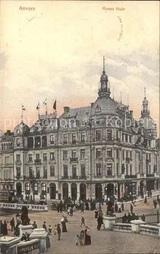 Antwerpen Anvers Hansa Huis Kat. 