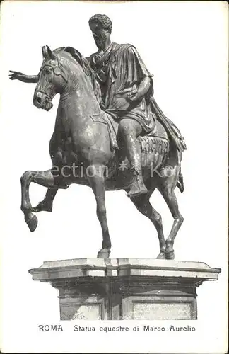 Roma Rom Statua equestre di Marco Aurelio Kat. 