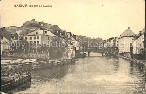 Namur Wallonie Vue sur la Sambre Kat. 