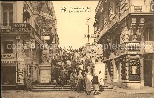 Blankenberghe Escalier des Lions Kat. 