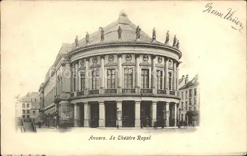 Anvers Antwerpen Le Theatre Royal Kat. 