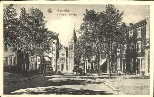 Rochefort Namur Wallonie La rue de Behogne /  /