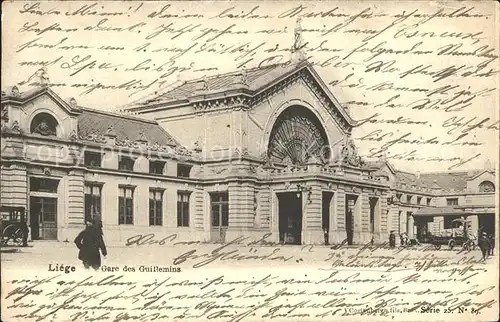 Liege Luettich Gare des Guillemins Kat. Luettich
