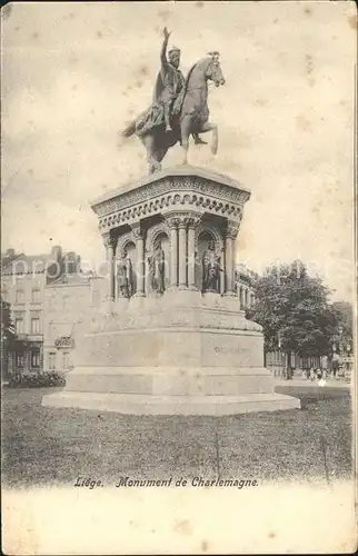 Liege Luettich Monument de Charlemagne Kat. Luettich