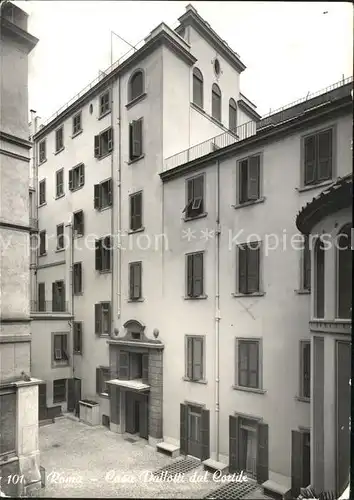 Roma Rom Casa Pallotti dal Cortile Kat. 