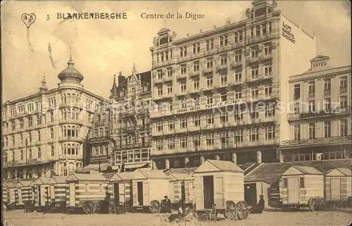 Blankenberghe Centre de la Digue Kat. 