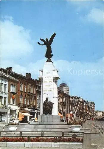 Charleroi Hainaut Wallonie Monument aux Morts Avenue de Waterloo  Kat. 