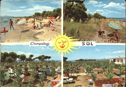 Tarragona Salou Camping el Sol Playa Beach Kat. Costa Dorada Spanien