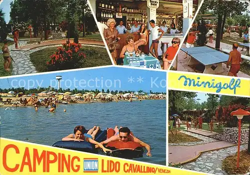 Cavallino Venezia Camping Minigolf Tischtennis Kat. 