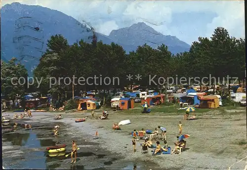 Porlezza Lombardei Camping Paradiso Lago di Lugano Kat. 