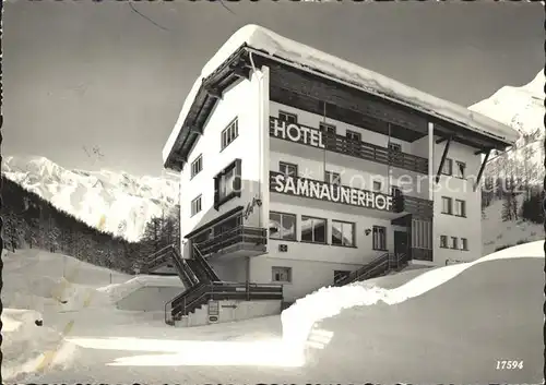 Samnaun GR Hotel Samnaunerhof Kat. 