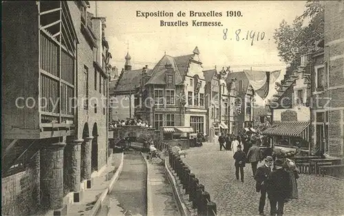 Bruxelles Bruessel Exposition de Bruxelles 1910 Kermesse  /  /