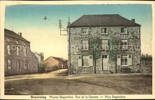 Beauraing Maison Degeimbre Rue de la Genette /  /