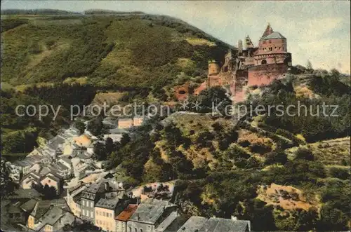 Vianden Panorama avec le Chateau