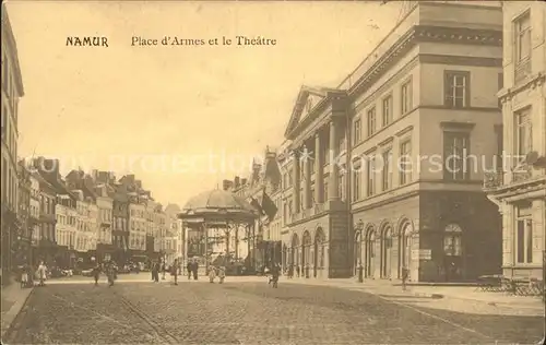 Namur Wallonie Place d Armes et le Theatre Kat. 