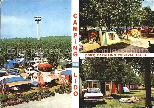 Cavallino Venezia Camping Lido Turm Kat. 