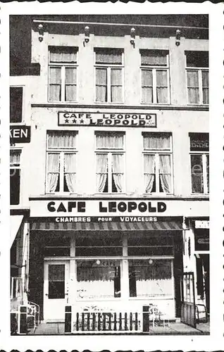 Brugge Cafe Leopold Kat. 