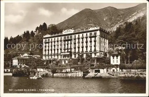 Tremezzo Lago di Como Hotel am See Kat. 
