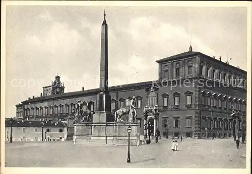 Roma Rom Palazzo del Quirinale ora Residenza Reale Kat. 