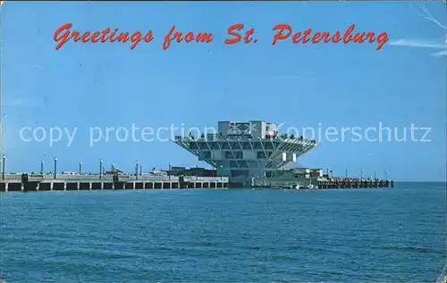 St Petersburg Florida Pier Building Kat. 