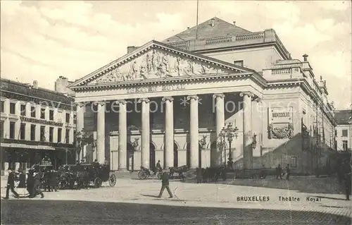 Bruessel Bruxelles Theater Royal Kat. 