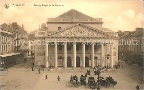 Bruessel Bruxelles Theater Royal  Kat. 