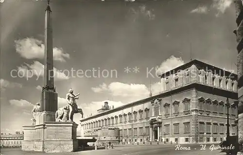 Rom Roma Il Quirinale Kat. 