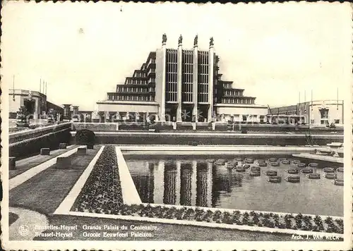 Bruxelles Bruessel Heysel Grands Palais Centenaire Kat. 