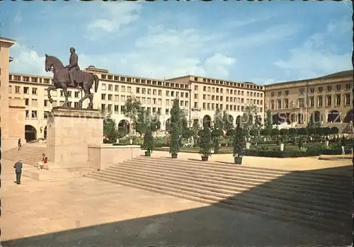 Bruxelles Bruessel Mont des Arts Denkmal von Koenig Albert I Kat. 