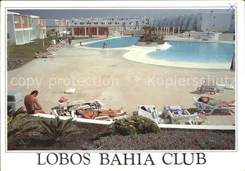 Fuerteventura Kanarische Inseln Lobos Bahia Club Swimmingpool Kat. 