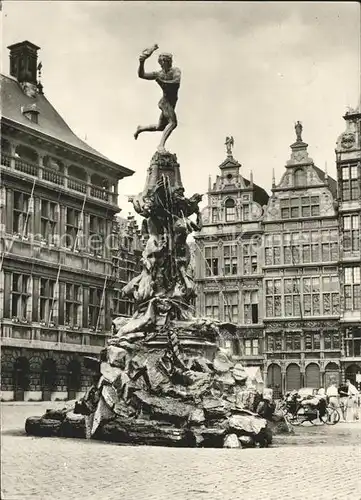 Antwerpen Anvers Brabo fontein Kat. 
