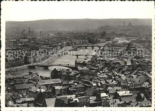 Liege Luettich Panorama Kat. Luettich