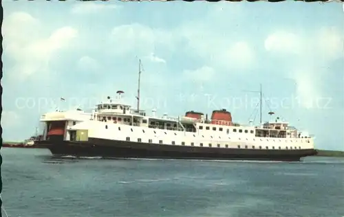 Breskens Provincial ferry boat Flushing Breskens Kat. 