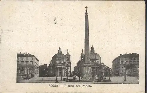 Roma Rom Piazza del Popolo Kat. 