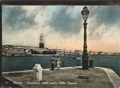 Venezia Venedig Blick vom Zollamtkap aus Kat. 