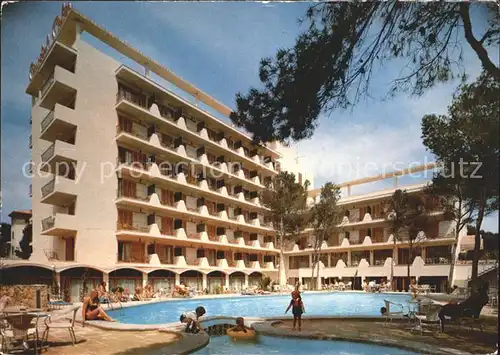 Playas de Palma Mallorca Hotel Critobal Colon Swimming Pool Kat. 