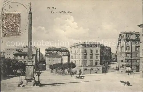 Roma Rom Piazza dell Esquillino Kat. 