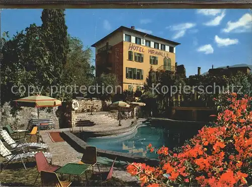 Riva del Garda Hotel Miravalle Swimmingpool Kat. 