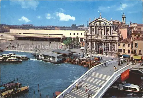 Venezia Venedig Stazione di Santa Lucia Bahnhof Kat. 