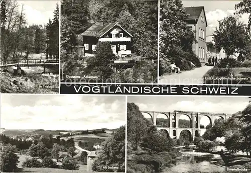 Vogtlaendische Schweiz Restaurant Adlerstein Elstertalbruecke 