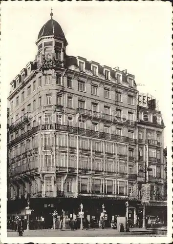 Bruxelles Bruessel Cecil Hotel Kat. 