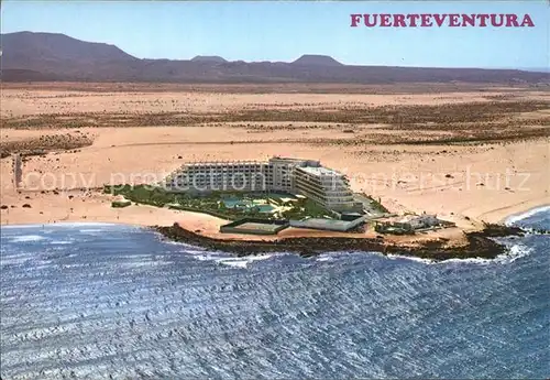 Fuerteventura Kanarische Inseln Hotel Tres Islas Corralejo Fliegeraufnahme Kat. 
