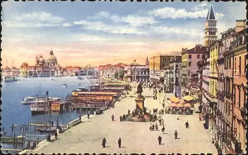 Venezia Venedig Riva degli Schiavoni Kat. 