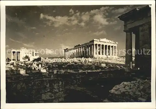 Athen Griechenland Parthenon Kat. 