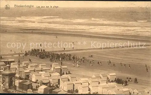 Blankenberghe Strandpartie Kat. 