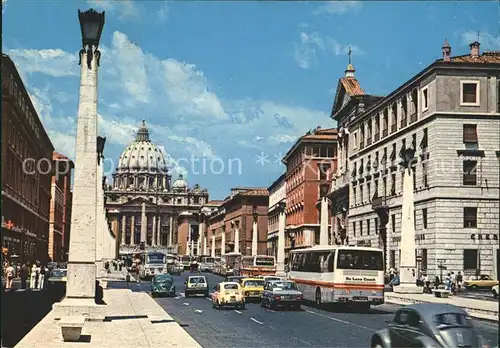 Roma Rom via della Conciliazione Basilica di S Pietro Kat. 