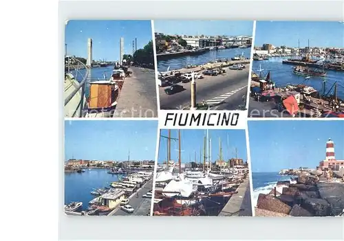 Fiumicino Hafen Leutturm 